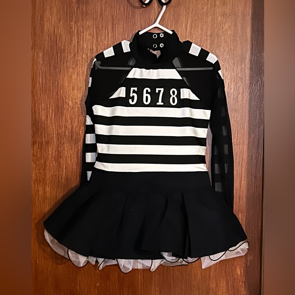 Jailhose Rock Inspired Dance Costume